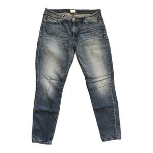 Hudson Nico mid rise ankle super skinny Denim Jeans Size 30